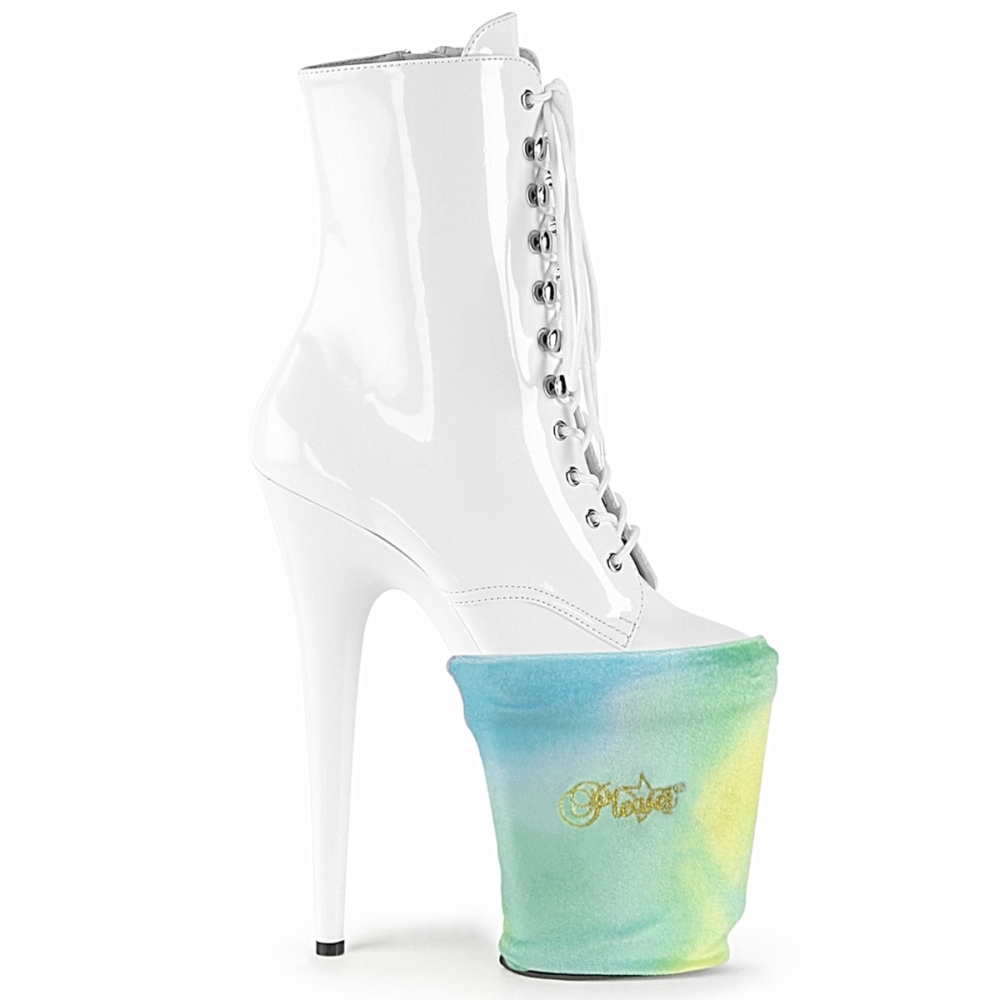 Pleaser - Pole Shoe Protectors Schuhschutz - One size - Grün/Gelb